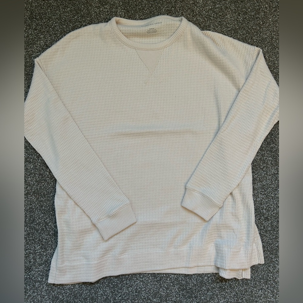 American Eagle - NWT Waffle Top